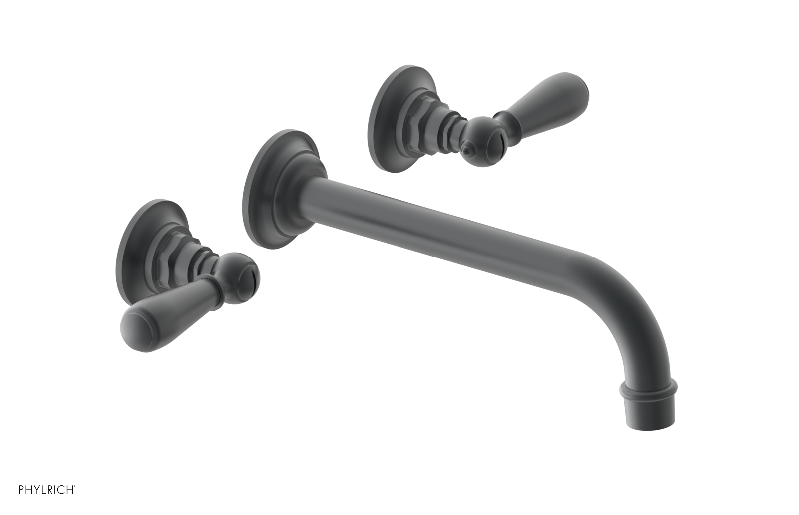 JAMESTOWN Wall Lavatory Set - 10" Spout - Lever Handle 165-12-10