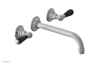 JAMESTOWN Wall Tub Set - 10" Spout - Lever Handle with "Black" Accents 165-57-10