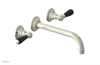 JAMESTOWN Wall Tub Set - 10" Spout - Lever Handle with "Black" Accents 165-57-10