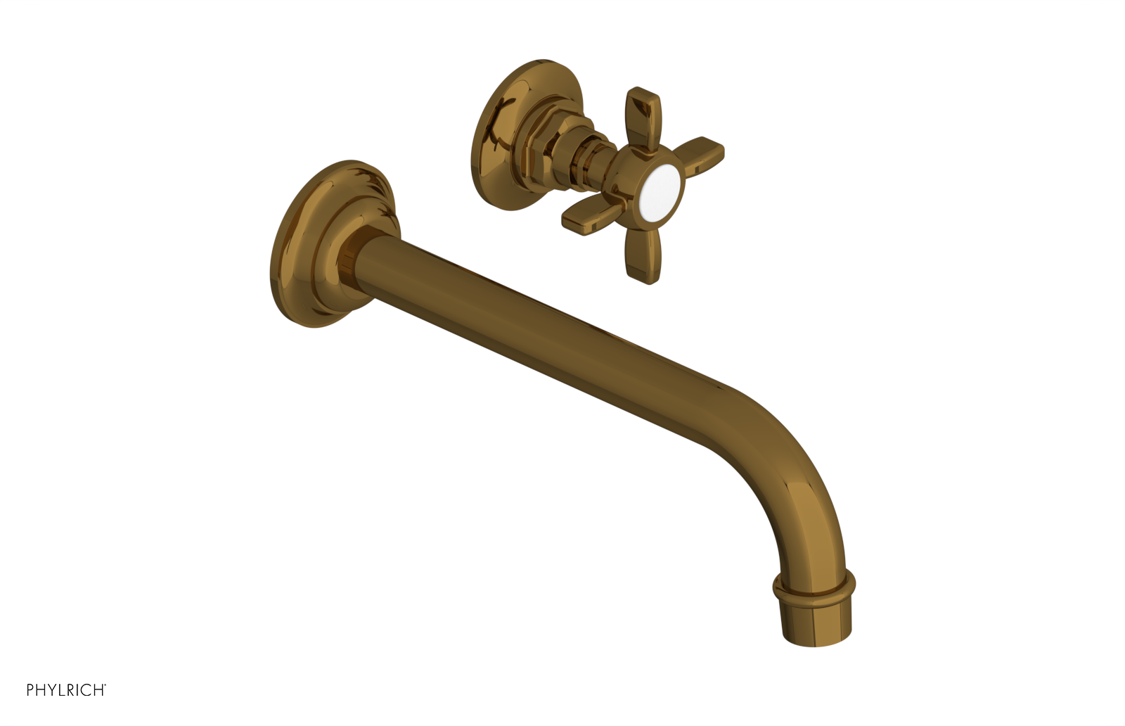 JAMESTOWN Single Handle Wall Lavatory Set - 10" Spout 165-15-10