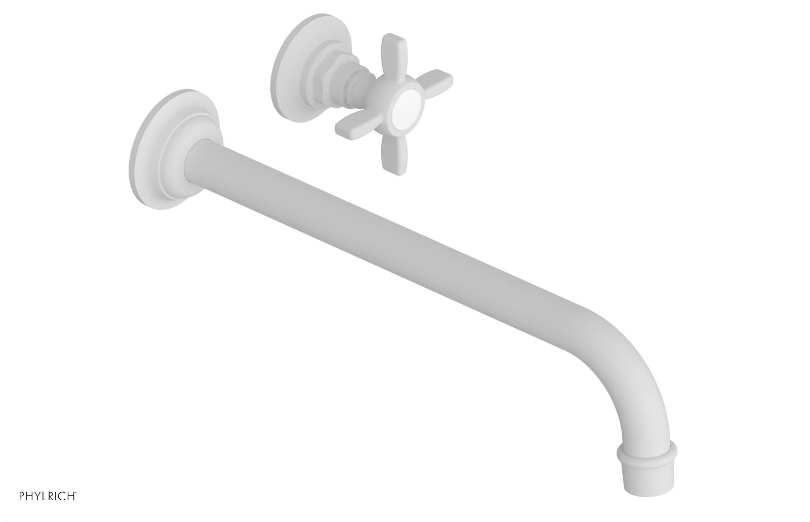 JAMESTOWN Single Handle Wall Lavatory Set - 12" Spout 165-15-12