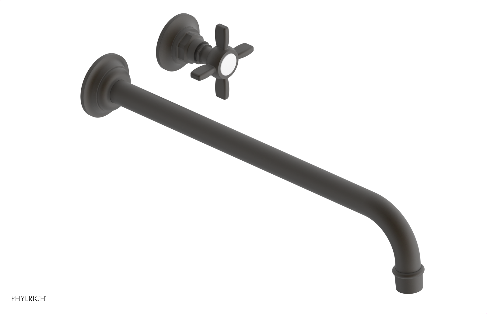 JAMESTOWN Single Handle Wall Lavatory Set - 14" Spout 165-15-14