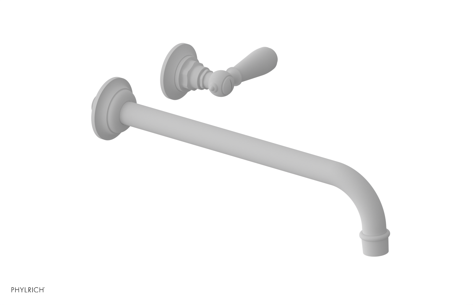 JAMESTOWN Single Handle Wall Lavatory Set - 12" Spout 165-16-12