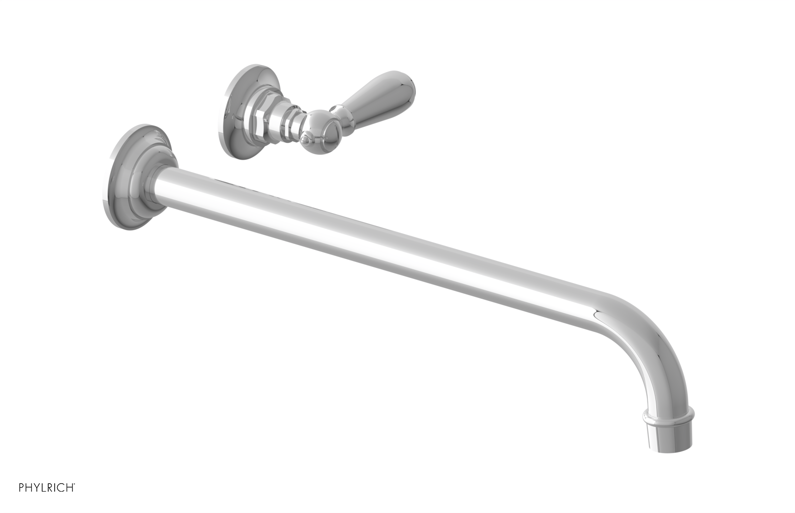 JAMESTOWN Single Handle Wall Lavatory Set - 14" Spout 165-16-14