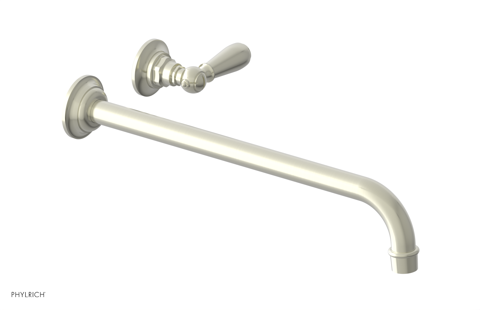 JAMESTOWN Single Handle Wall Lavatory Set - 14" Spout 165-16-14