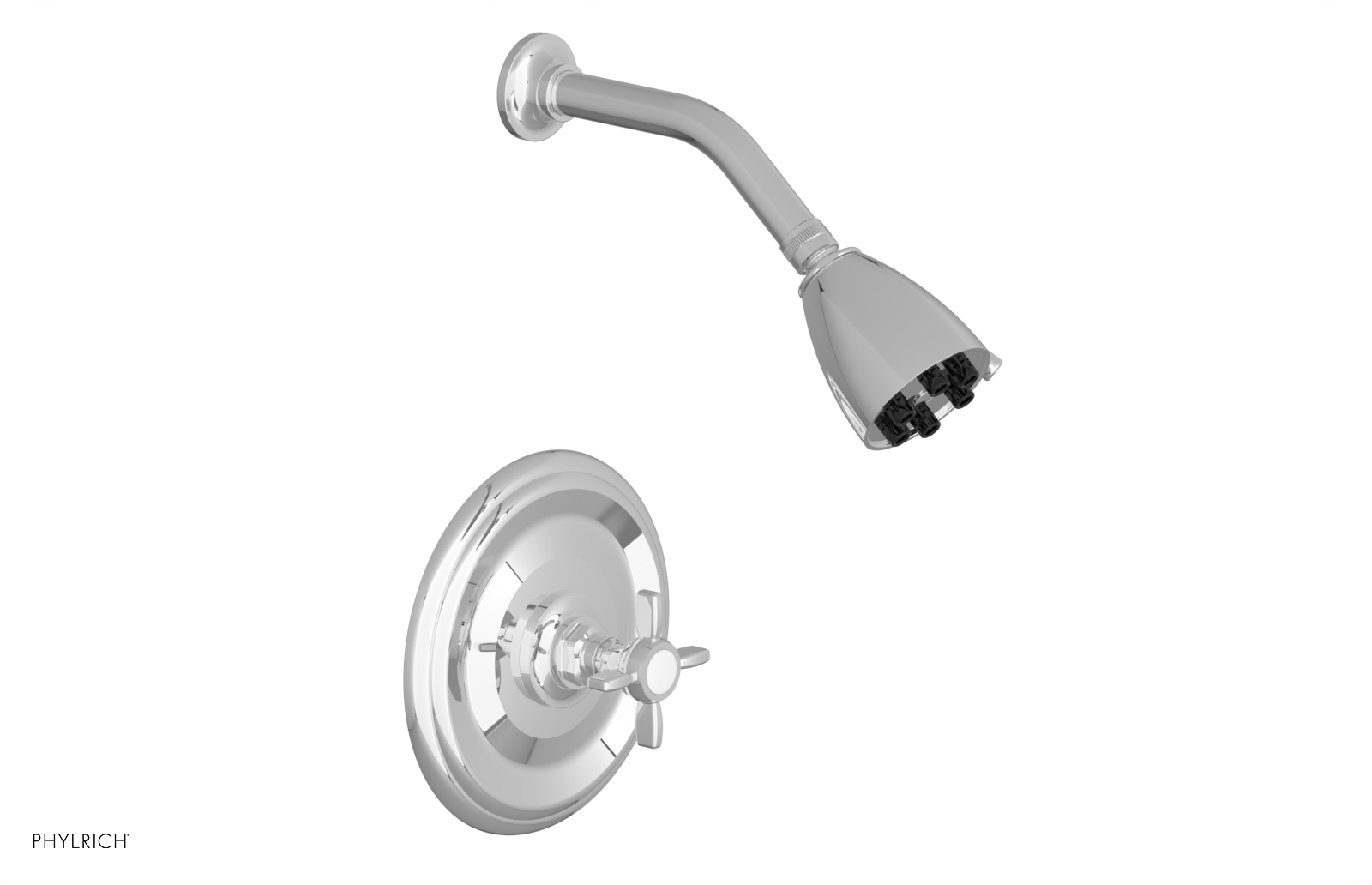 JAMESTOWN - Pressure Balance Shower Set - Cross Handle 165-21