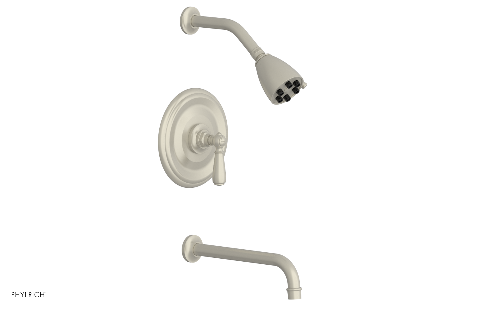 JAMESTOWN - 10" Pressure Balance Tub & Shower Set - Lever Handle 165-27-10