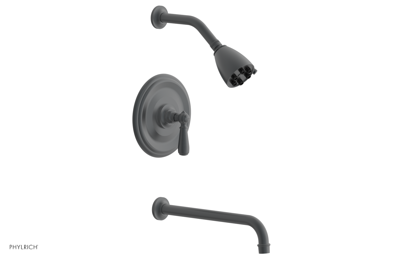JAMESTOWN - 12" Pressure Balance Tub & Shower Set - Lever Handle 165-27-12