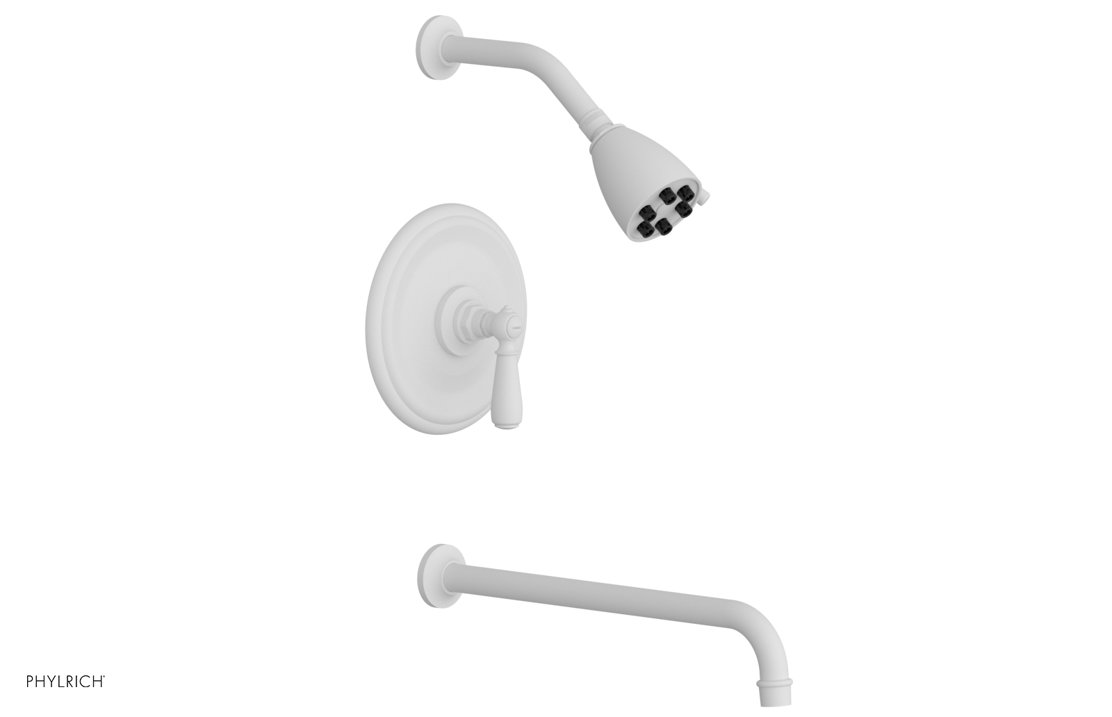 JAMESTOWN - 14" Pressure Balance Tub & Shower Set - Lever Handle 165-27-14