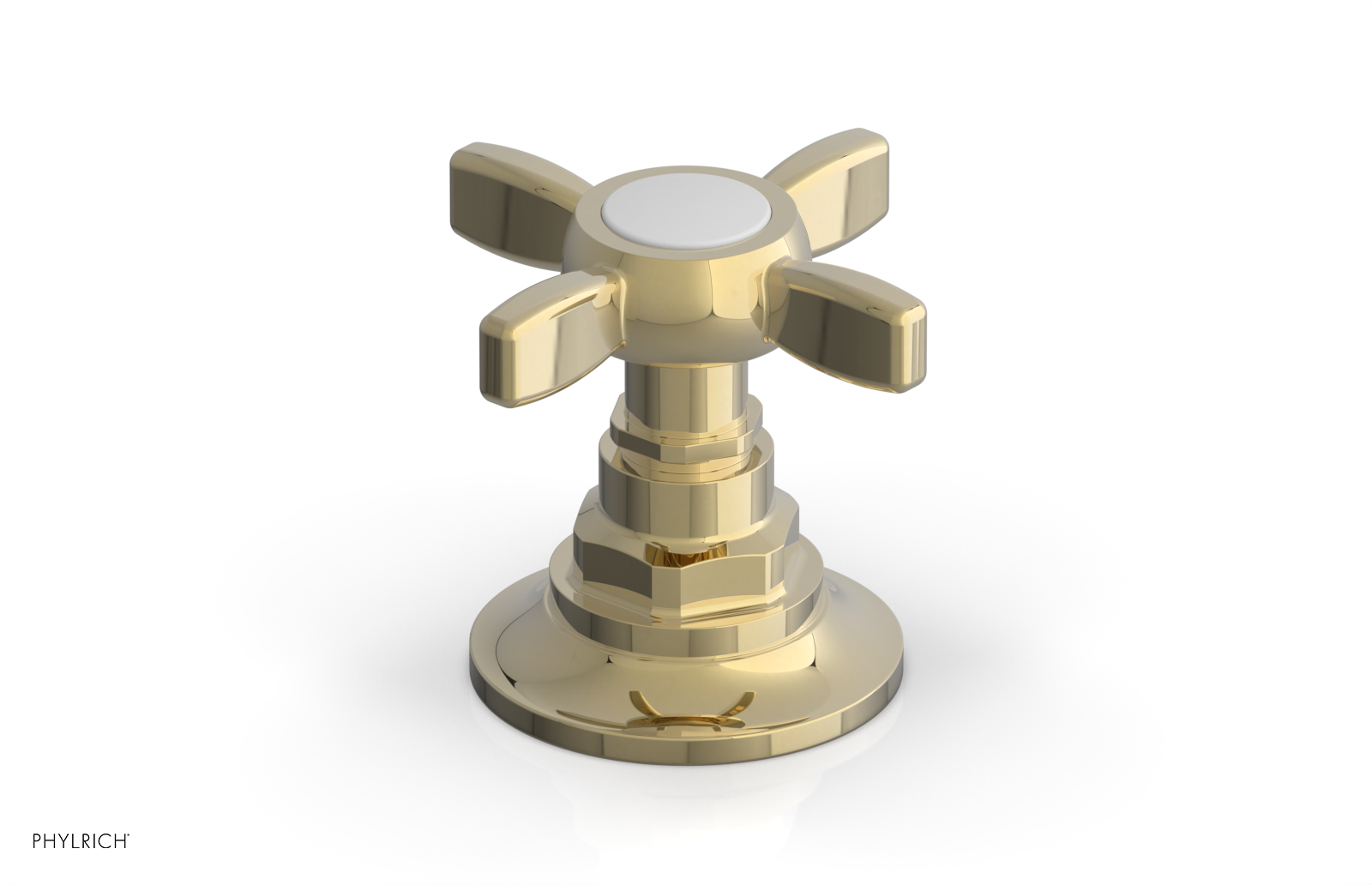 JAMESTOWN - Volume Control/Diverter Trim - Cross Handle 165-35