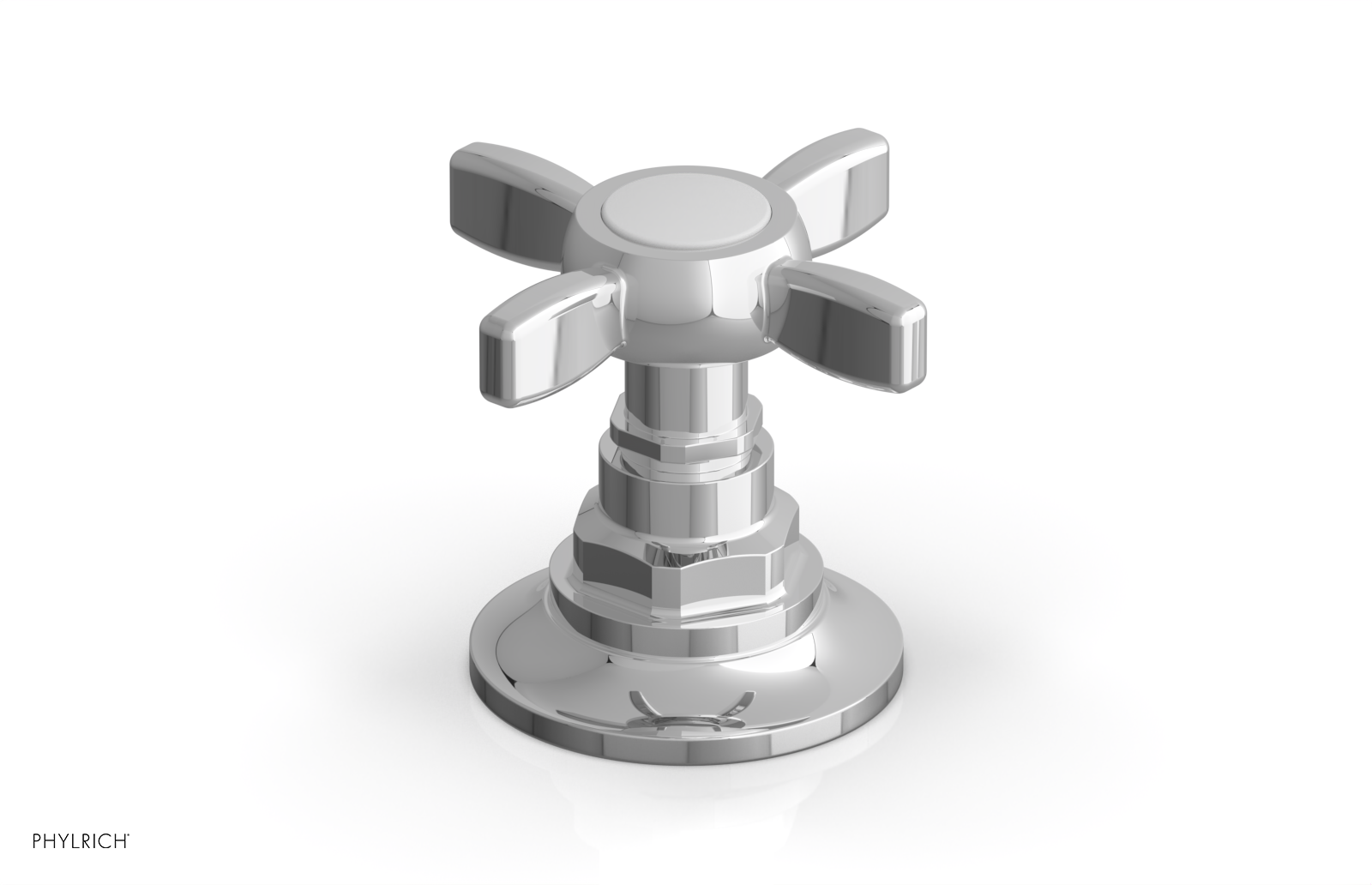 JAMESTOWN - Volume Control/Diverter Trim - Cross Handle 165-35