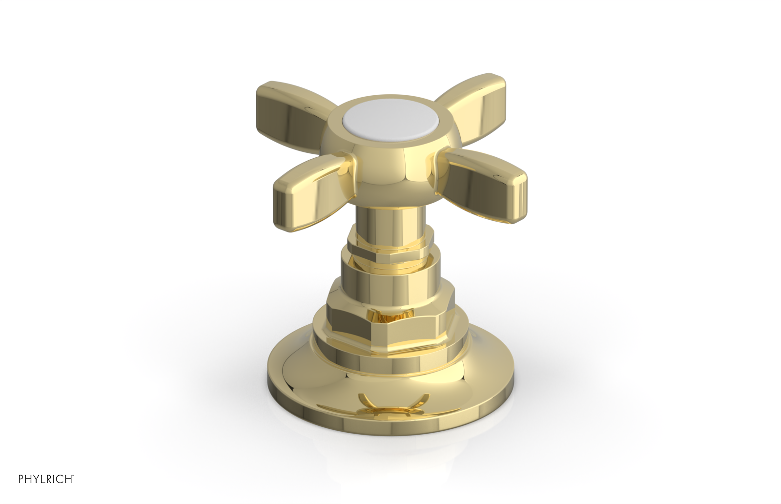 JAMESTOWN - Volume Control/Diverter Trim - Cross Handle 165-35