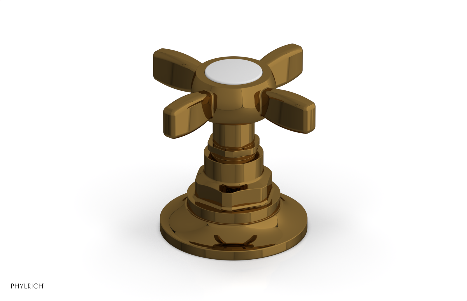 JAMESTOWN - Volume Control/Diverter Trim - Cross Handle 165-35