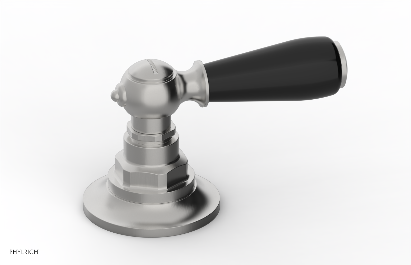 JAMESTOWN - Volume Control/Diverter Trim - Lever Handle with "Black" Accents 165-36