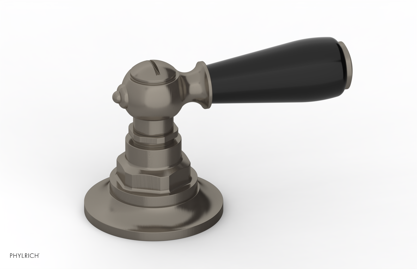 JAMESTOWN - Volume Control/Diverter Trim - Lever Handle with "Black" Accents 165-36