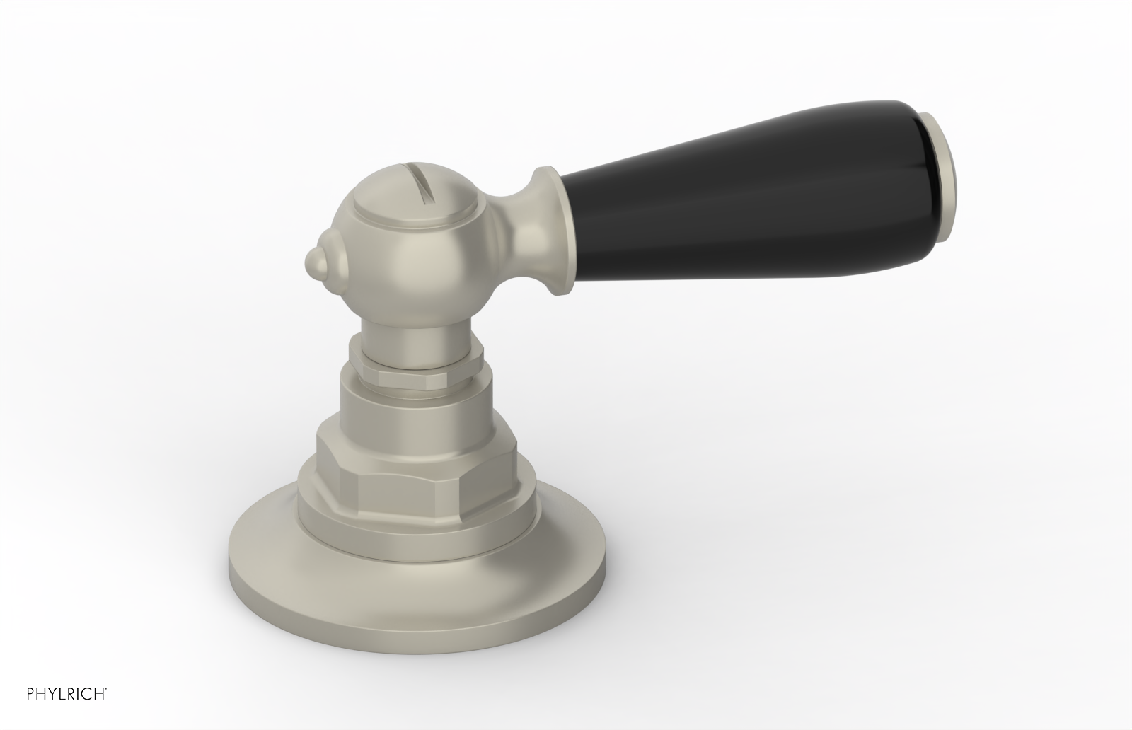 JAMESTOWN - Volume Control/Diverter Trim - Lever Handle with "Black" Accents 165-36