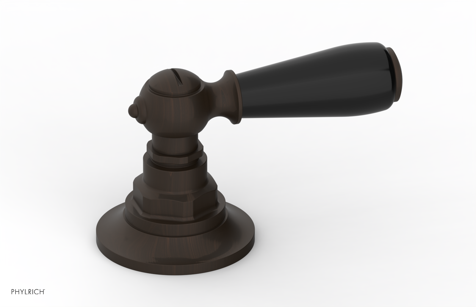 JAMESTOWN - Volume Control/Diverter Trim - Lever Handle with "Black" Accents 165-36