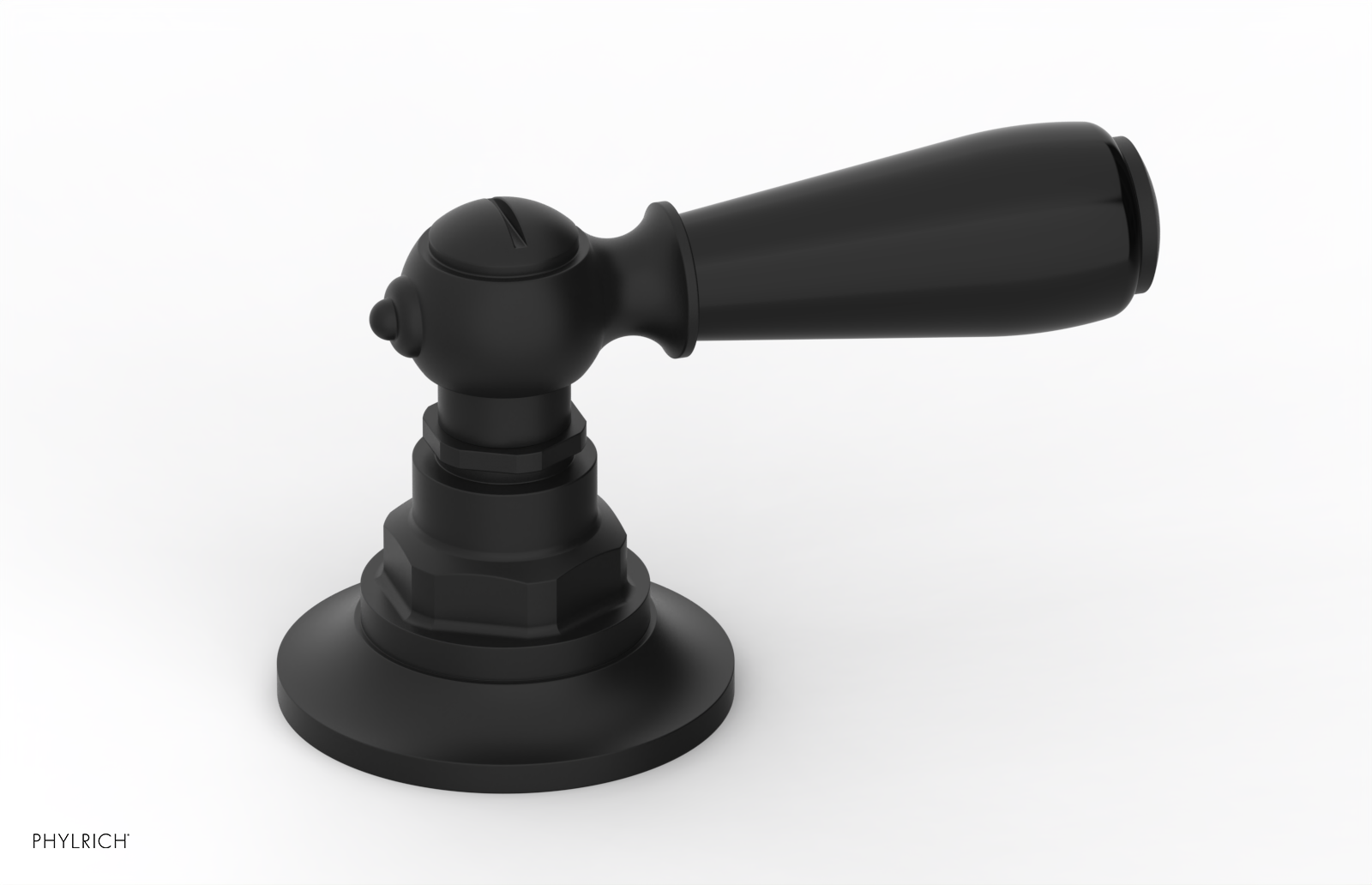 JAMESTOWN - Volume Control/Diverter Trim - Lever Handle with "Black" Accents 165-36