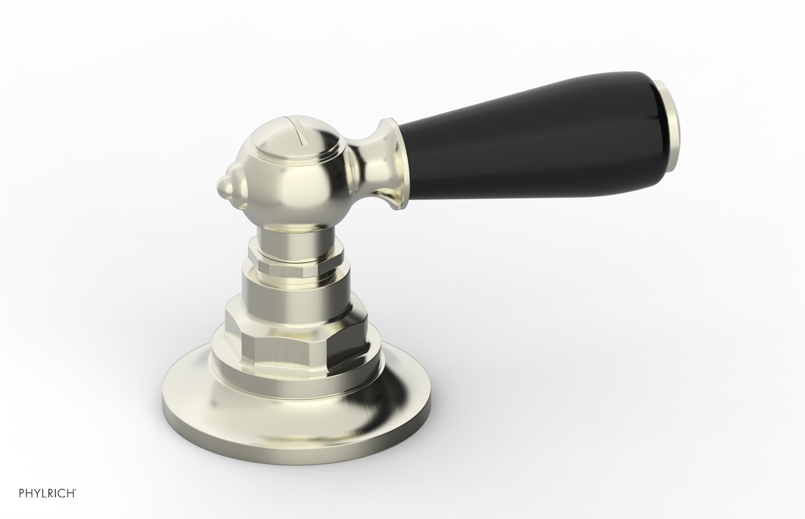 JAMESTOWN - Volume Control/Diverter Trim - Lever Handle with "Black" Accents 165-36