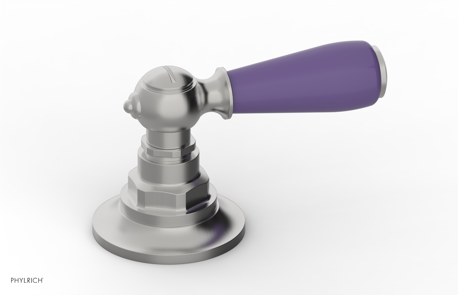 JAMESTOWN - Volume Control/Diverter Trim - Lever Handle with "Purple" Accents 165-36