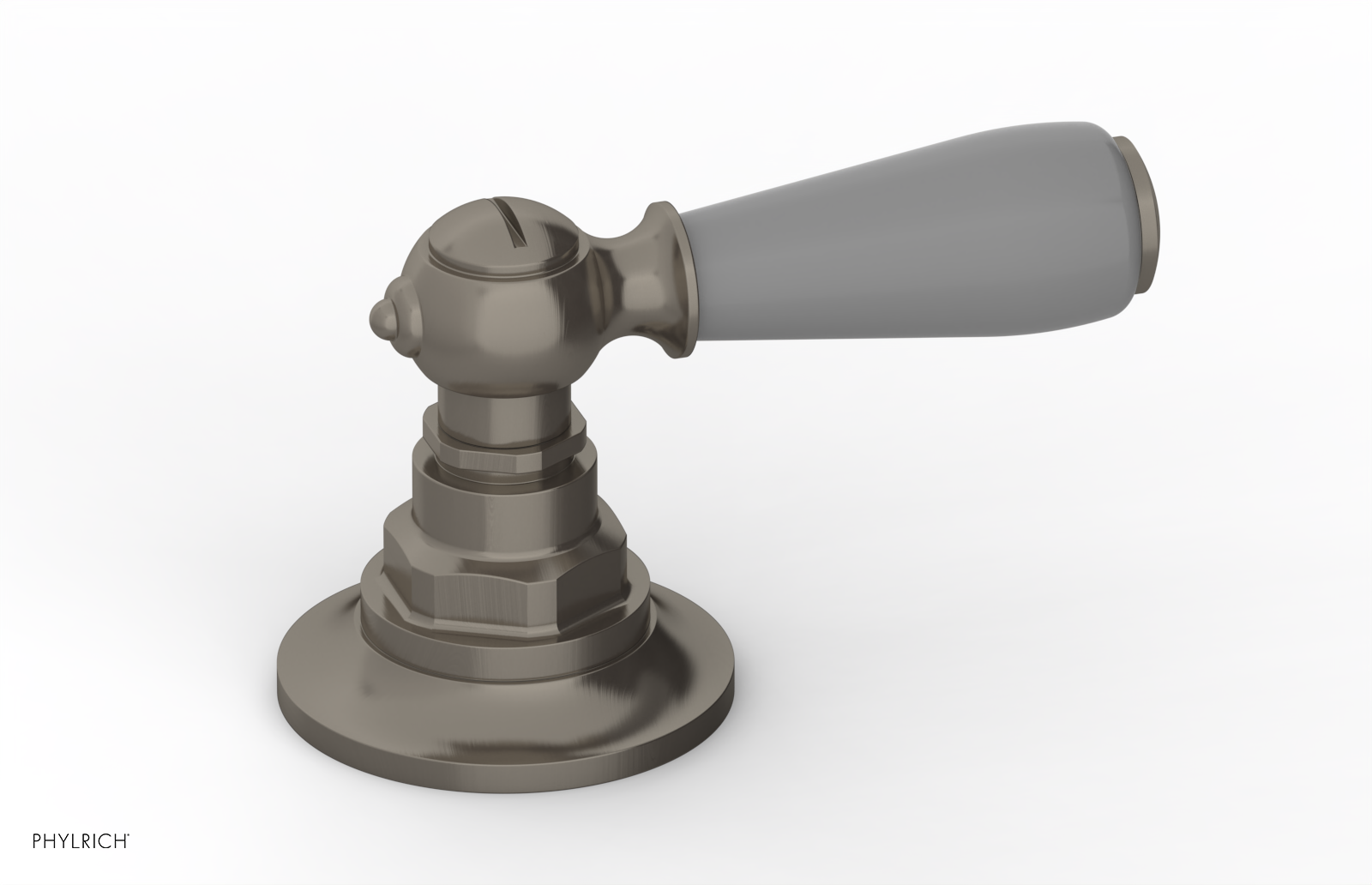 JAMESTOWN - Volume Control/Diverter Trim - Lever Handle with "Grey" Accents 165-36