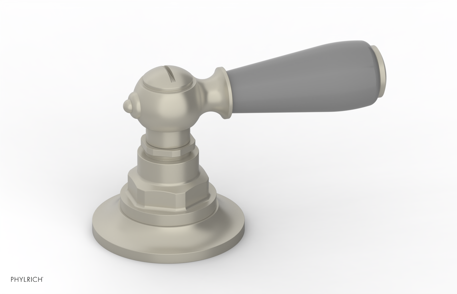 JAMESTOWN - Volume Control/Diverter Trim - Lever Handle with "Grey" Accents 165-36