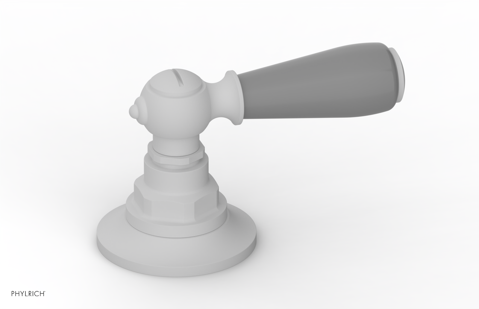 JAMESTOWN - Volume Control/Diverter Trim - Lever Handle with "Grey" Accents 165-36