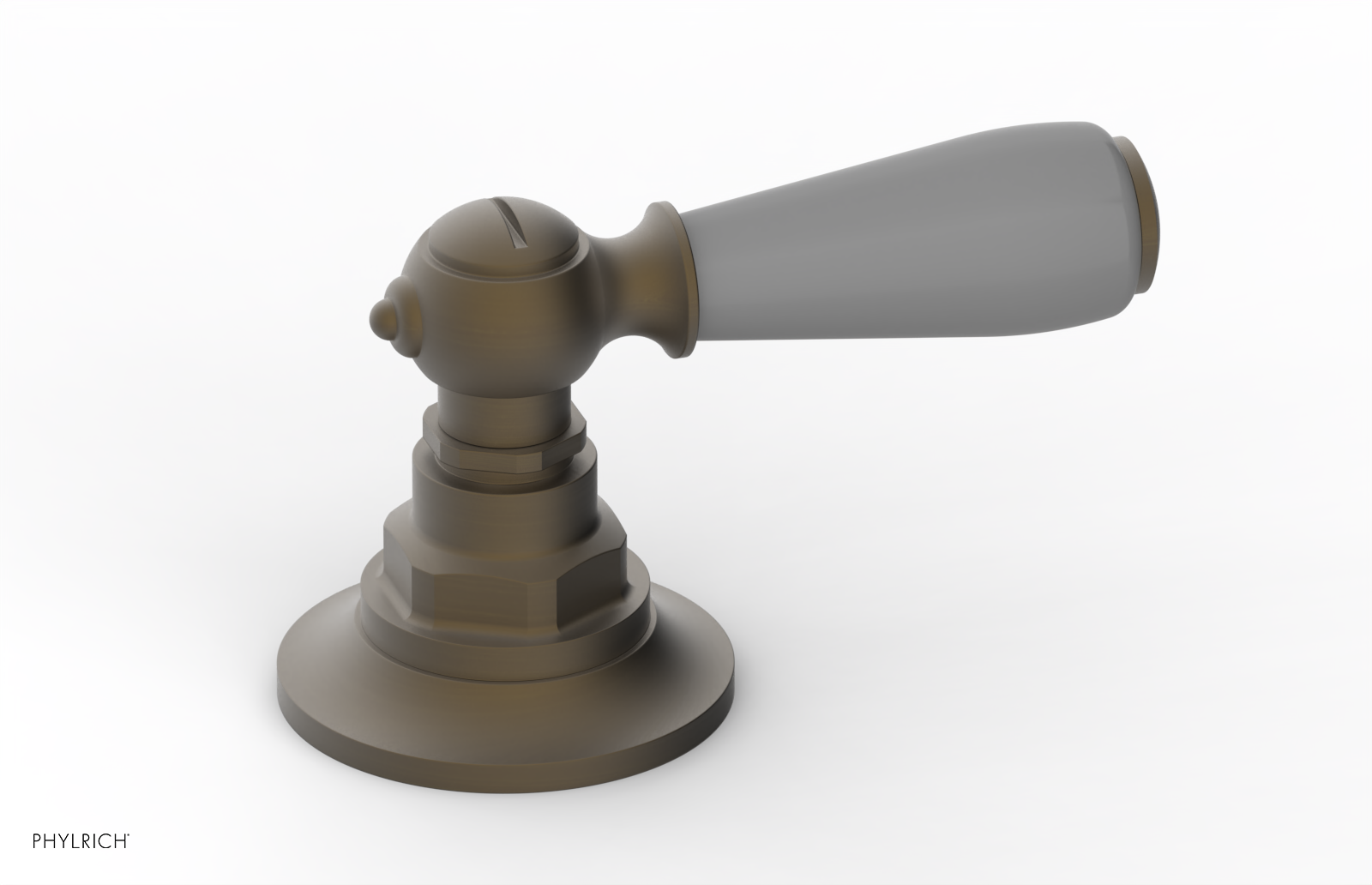 JAMESTOWN - Volume Control/Diverter Trim - Lever Handle with "Grey" Accents 165-36