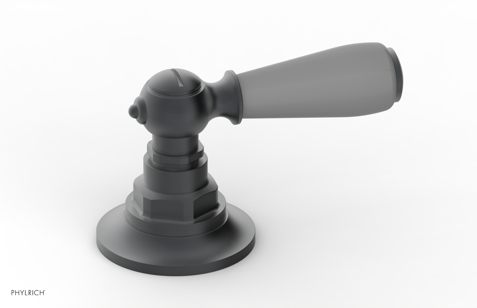 JAMESTOWN - Volume Control/Diverter Trim - Lever Handle with "Grey" Accents 165-36