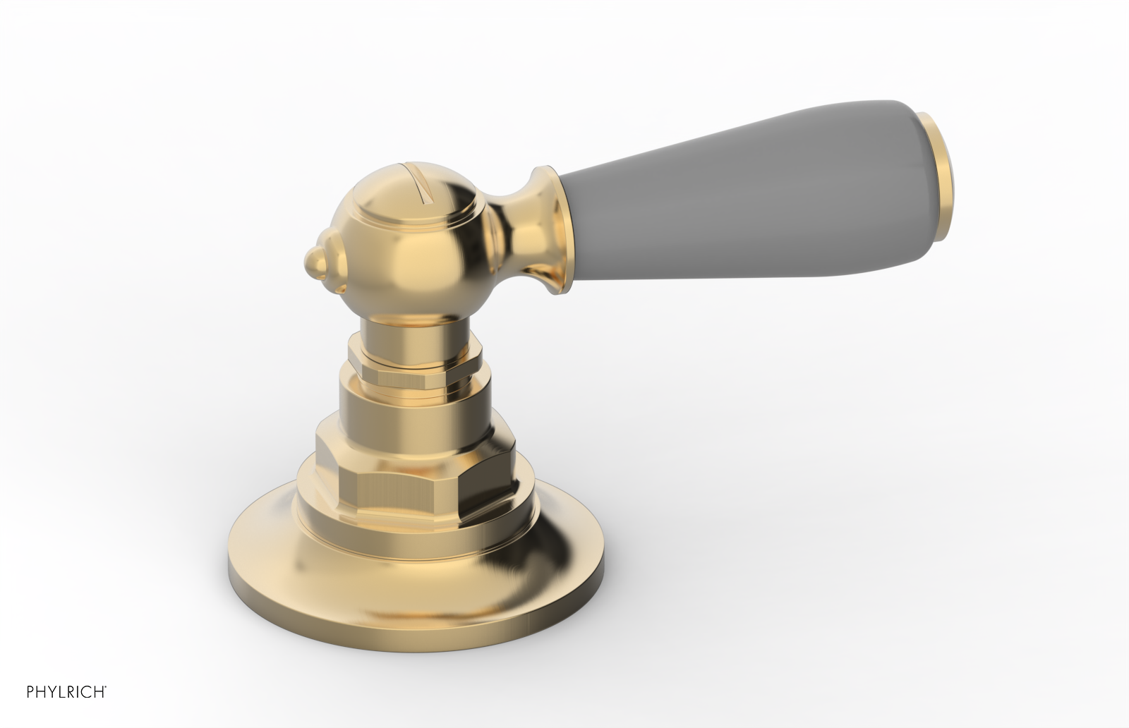 JAMESTOWN - Volume Control/Diverter Trim - Lever Handle with "Grey" Accents 165-36