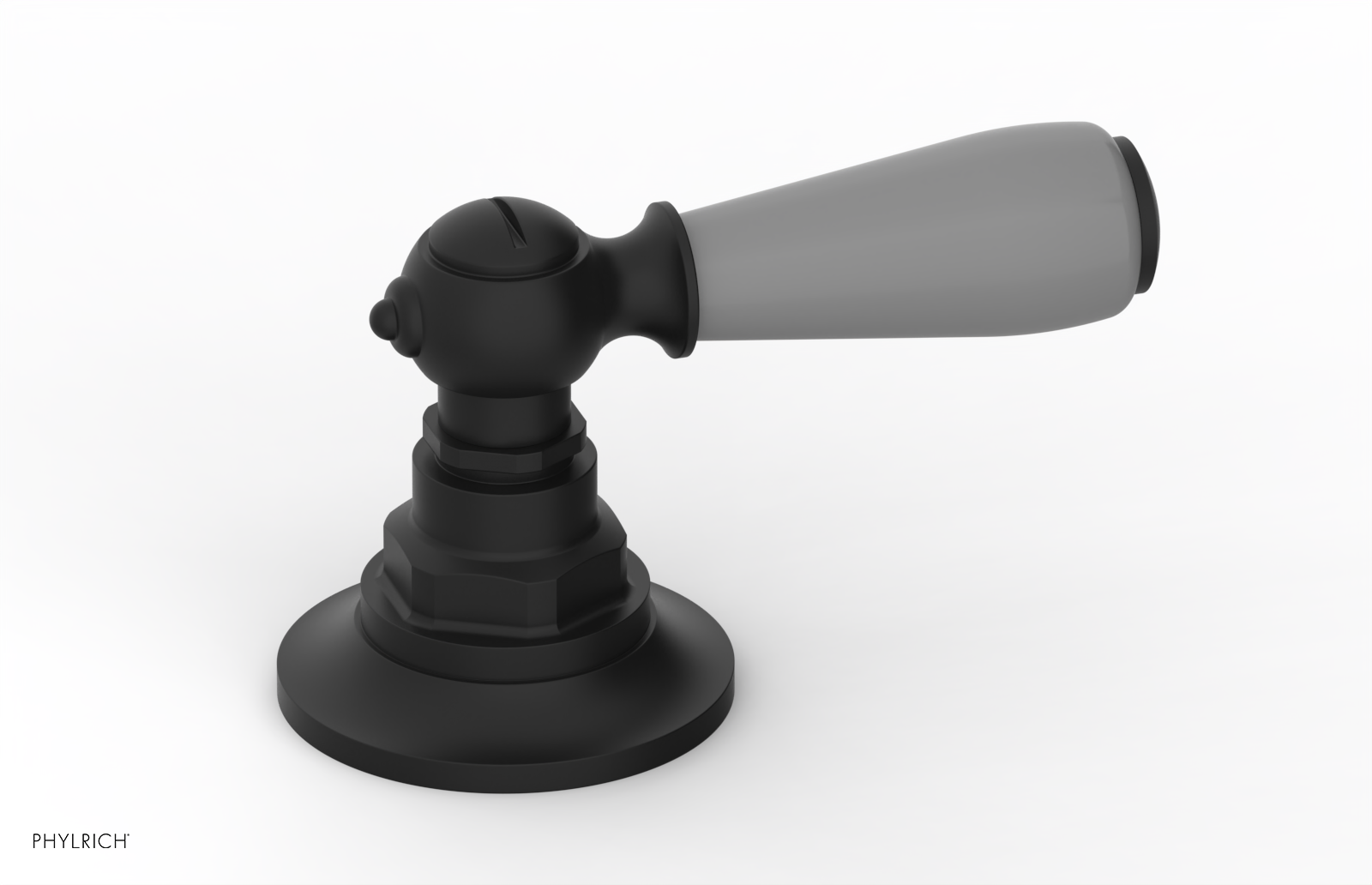 JAMESTOWN - Volume Control/Diverter Trim - Lever Handle with "Grey" Accents 165-36