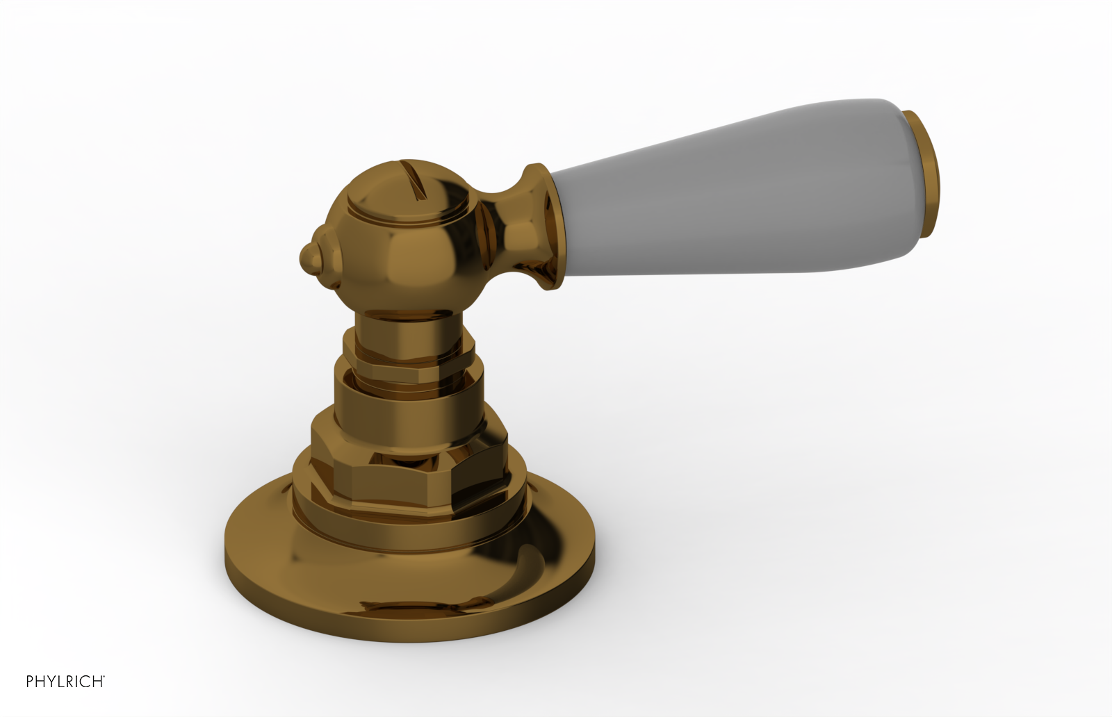 JAMESTOWN - Volume Control/Diverter Trim - Lever Handle with "Grey" Accents 165-36