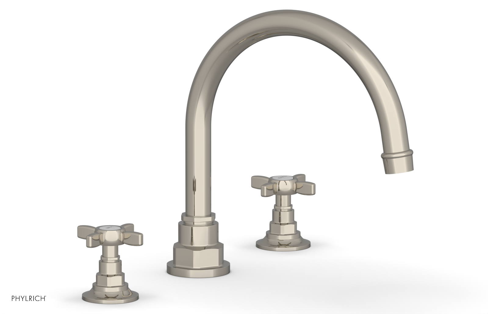 JAMESTOWN - Deck Tub Set - Cross Handles 165-40