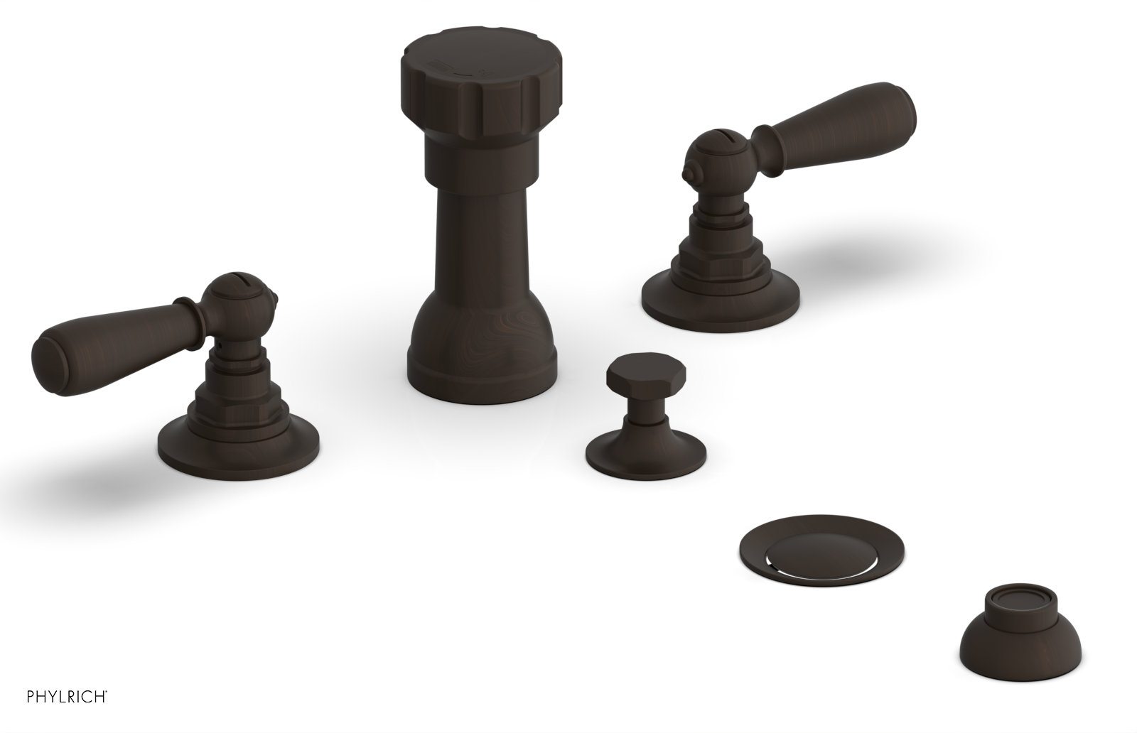 JAMESTOWN - Four Hole Bidet Set - Lever Handles 165-61