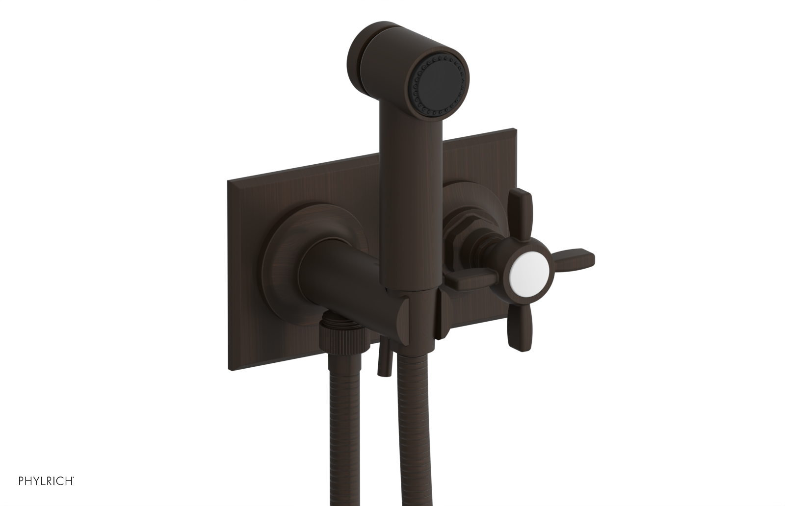 JAMESTOWN - Wall Mounted Bidet - Cross Handle 165-64