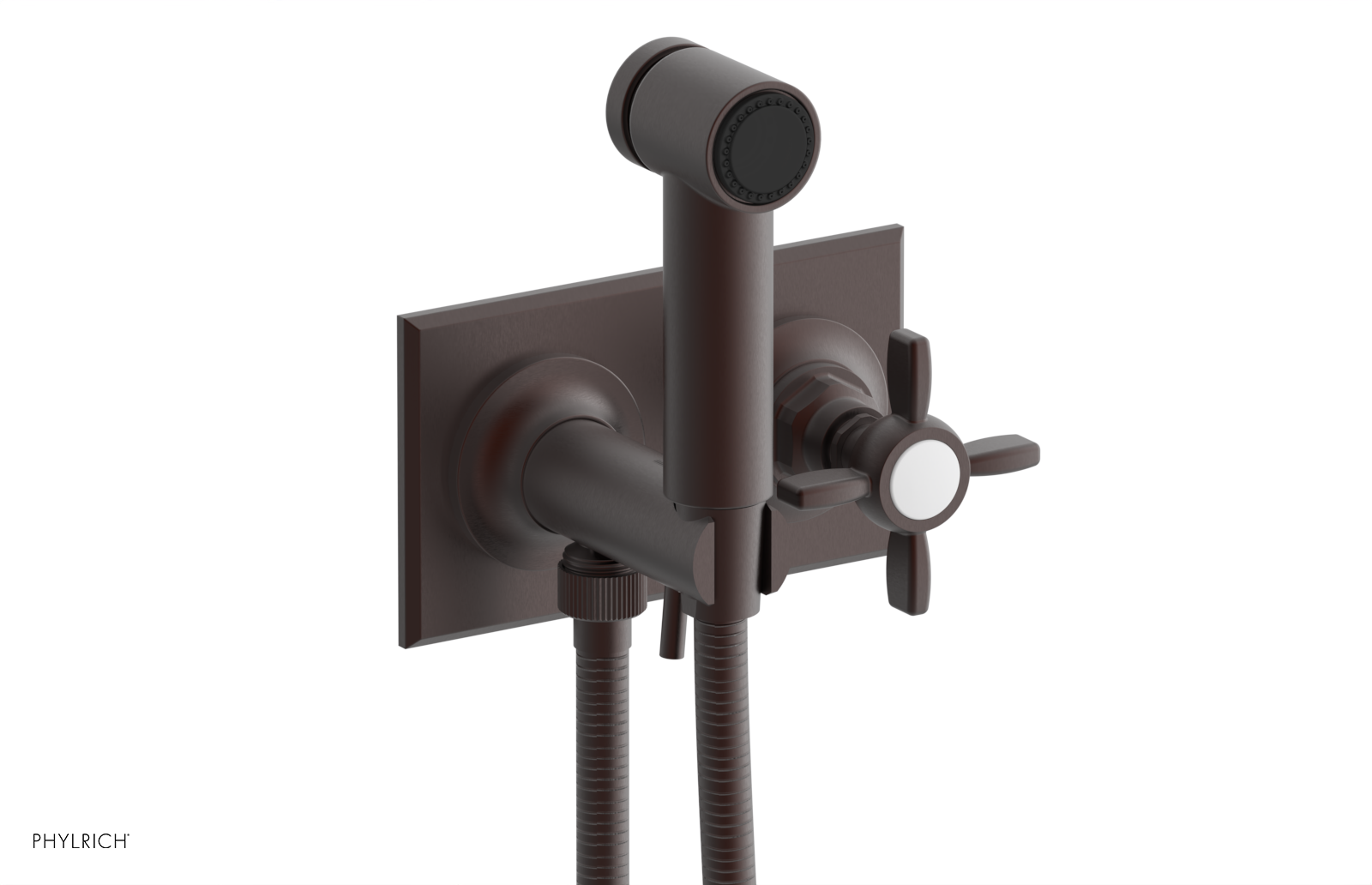 JAMESTOWN - Wall Mounted Bidet - Cross Handle 165-64