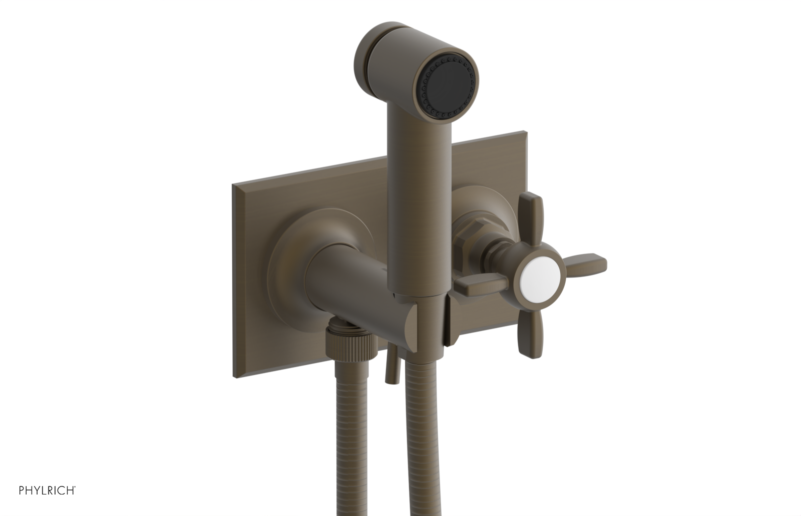 JAMESTOWN - Wall Mounted Bidet - Cross Handle 165-64