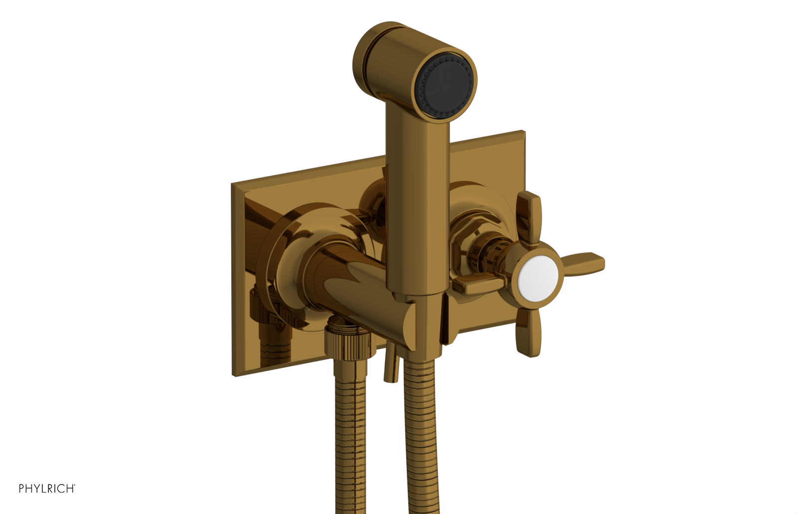 JAMESTOWN - Wall Mounted Bidet - Cross Handle 165-64