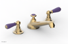 JAMESTOWN Widespread Faucet - Low Spout - Lever Handle with "Purple" Accents 165-02