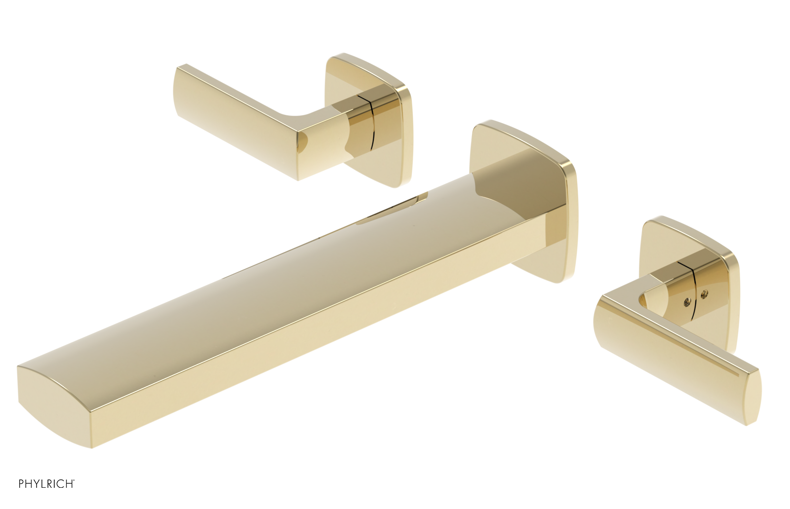 RADI 10" Wall Tub Set - Lever Handles 181-57-10
