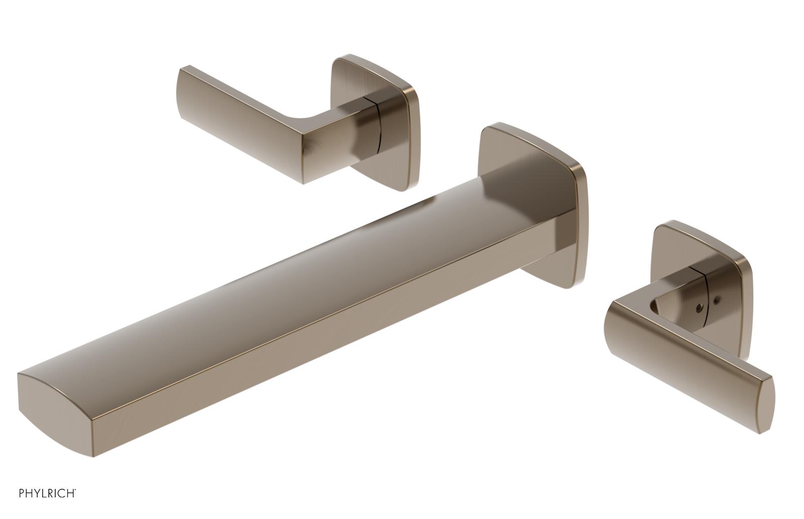 RADI 10" Wall Tub Set - Lever Handles 181-57-10