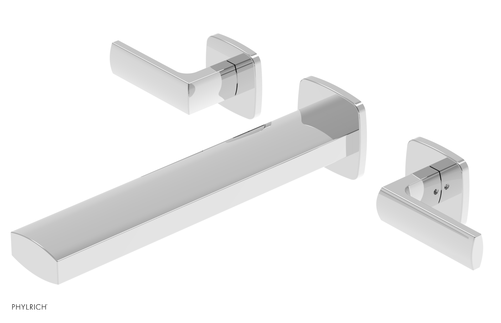 RADI 10" Wall Tub Set - Lever Handles 181-57-10