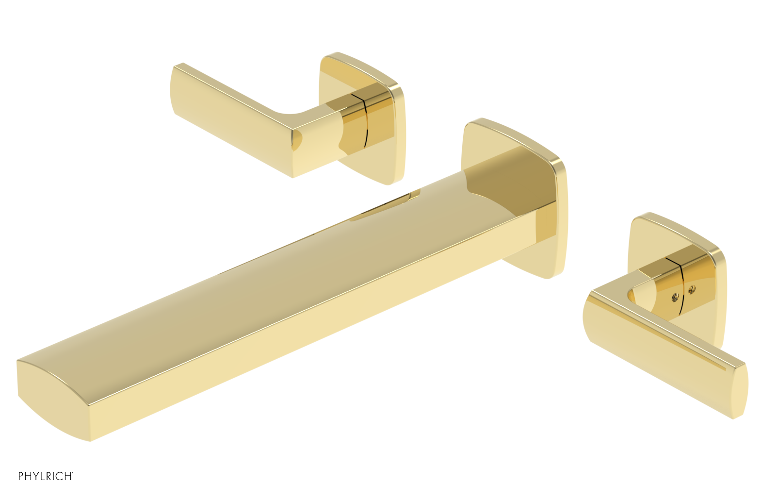 RADI 10" Wall Tub Set - Lever Handles 181-57-10
