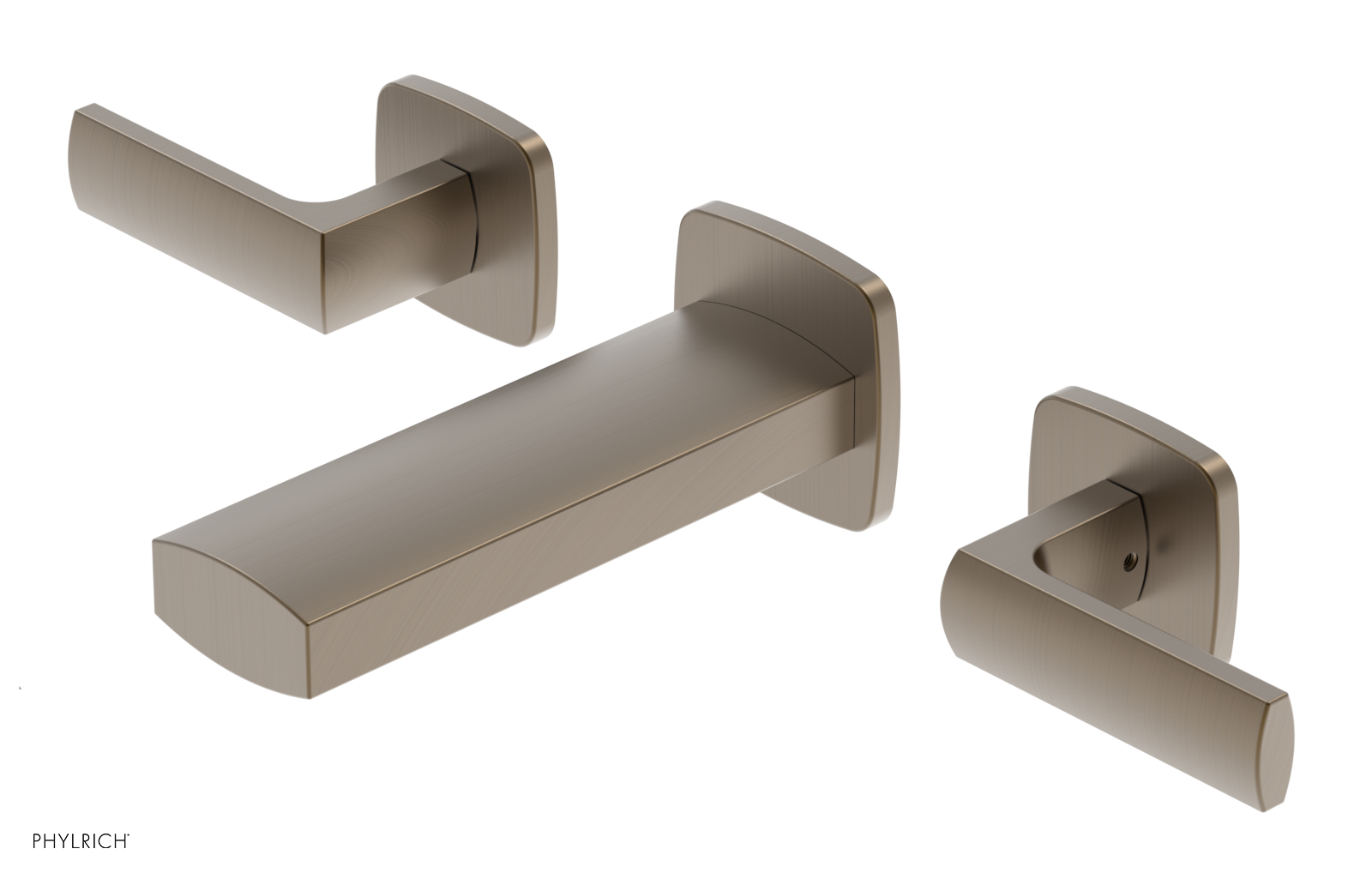 RADI 6" Wall Tub Set - Lever Handles 181-57-6
