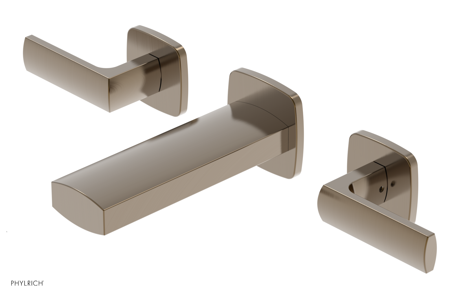 RADI 6" Wall Tub Set - Lever Handles 181-57-6
