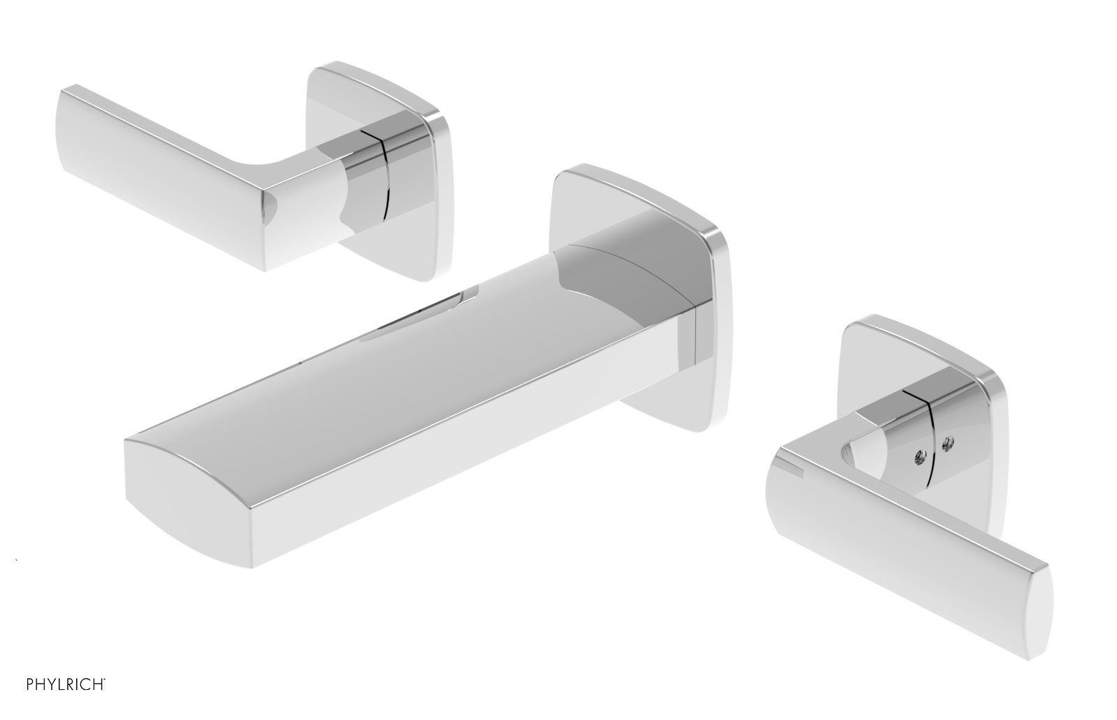 RADI 6" Wall Tub Set - Lever Handles 181-57-6