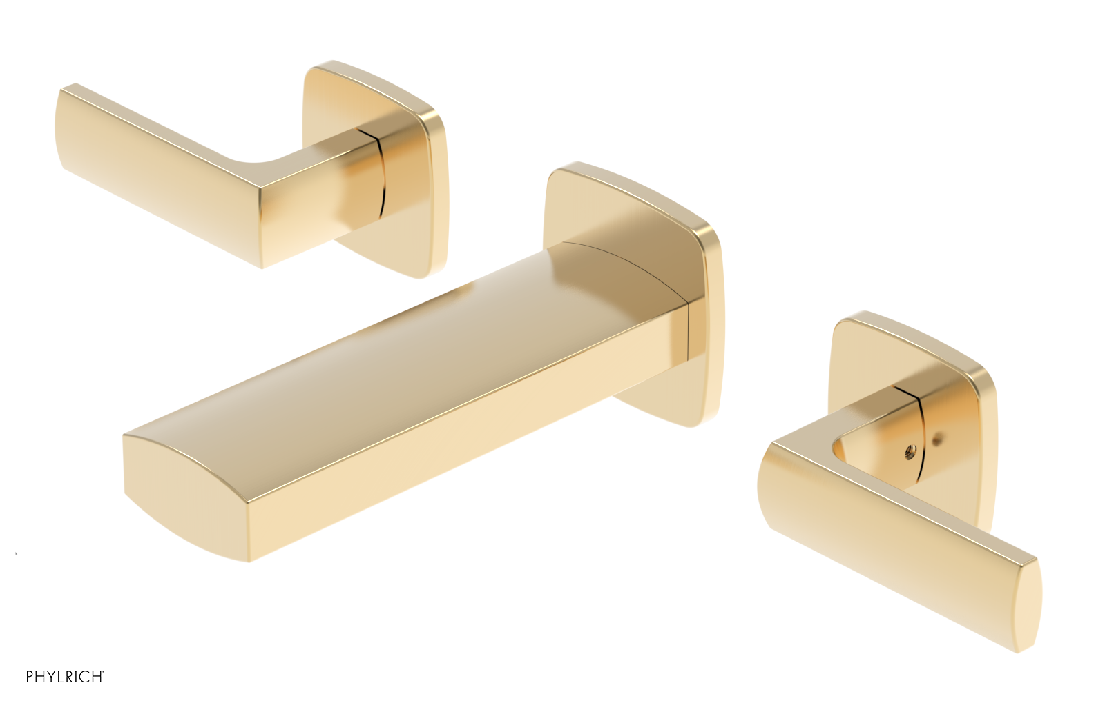 RADI 6" Wall Tub Set - Lever Handles 181-57-6