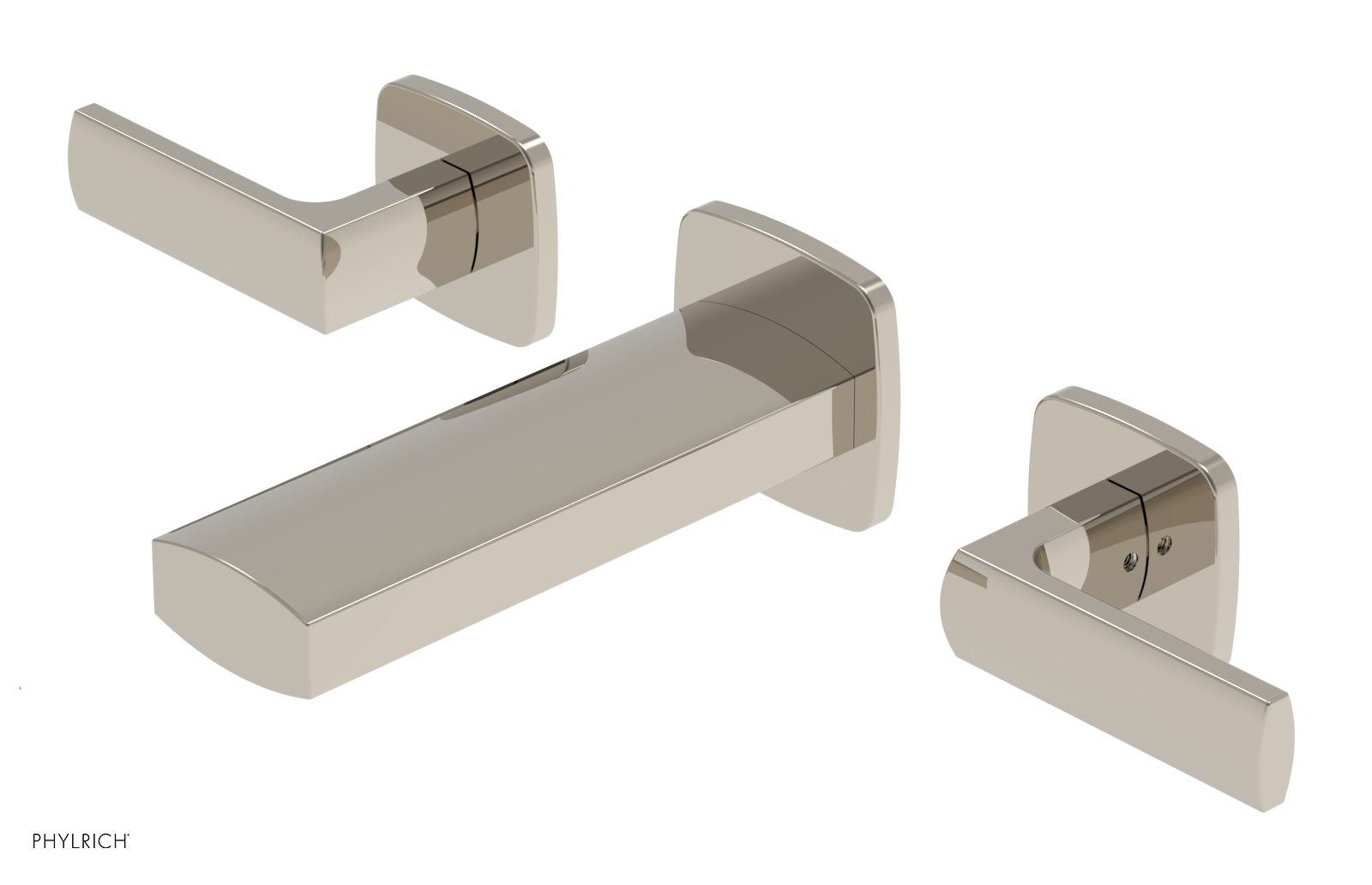 RADI 6" Wall Tub Set - Lever Handles 181-57-6