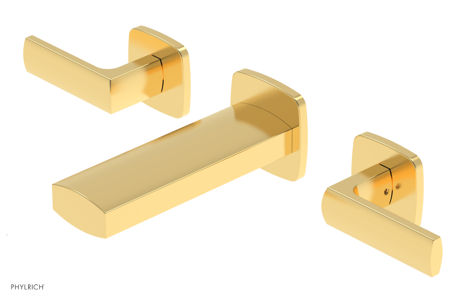 RADI 6" Wall Tub Set - Lever Handles 181-57-6