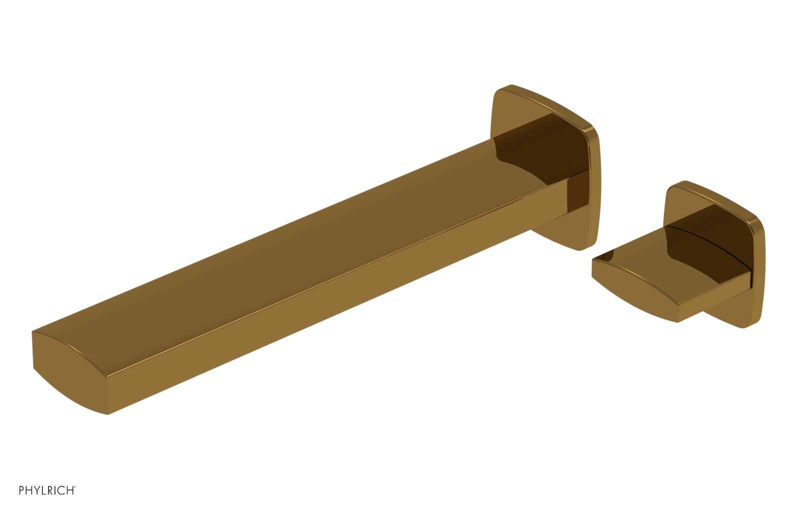 RADI - 10" Single Cross Handle Wall Lavatory Set 181-15-10